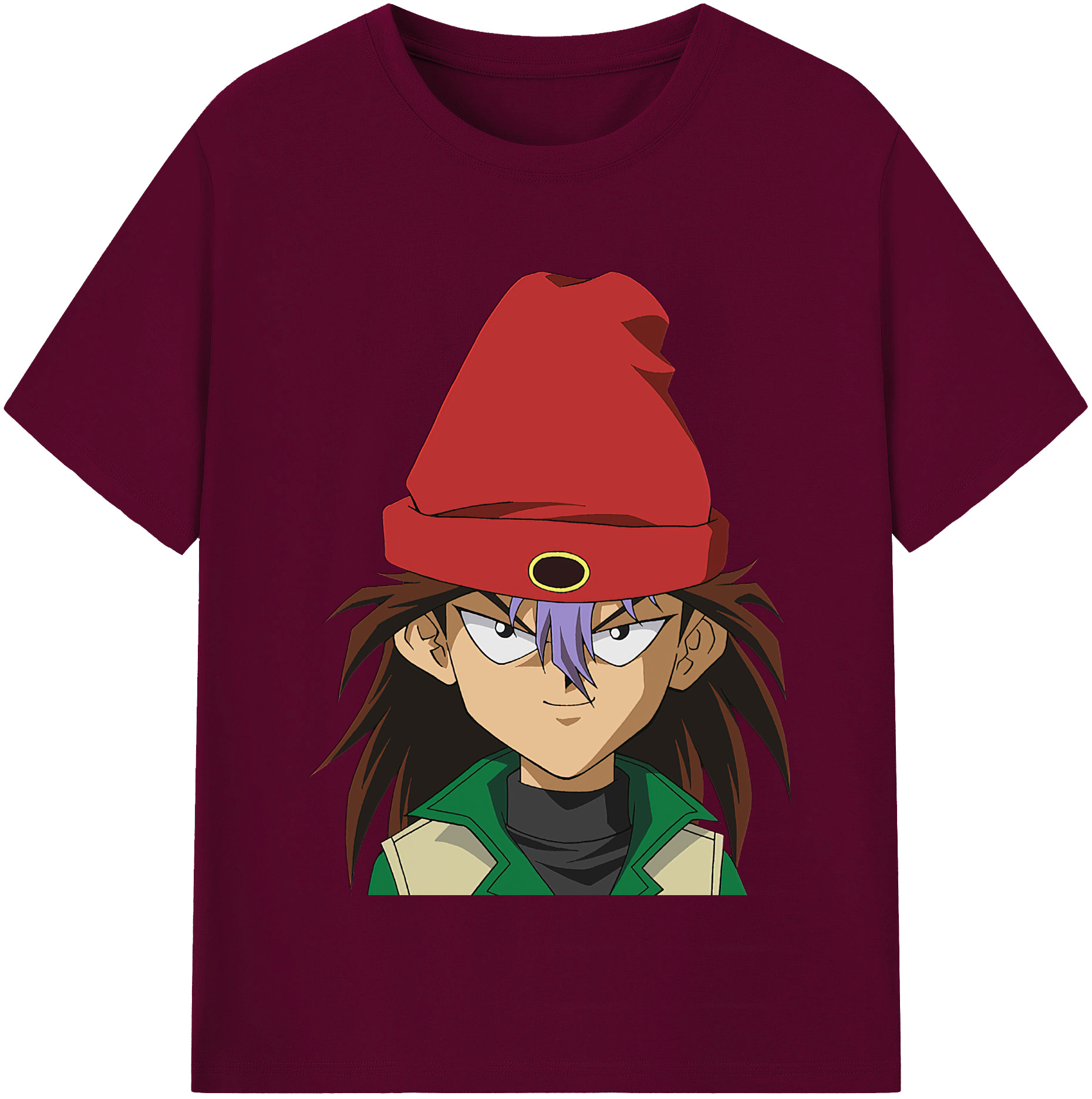 （画像用） 遊☆戯☆王 Yu-Gi-Oh! レディースカジュアルプリントTシャツ（綿100％）